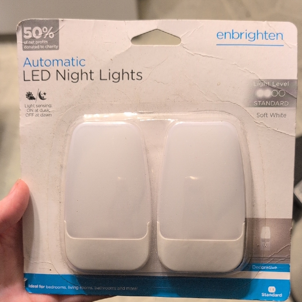 Soft White LED Night Lights